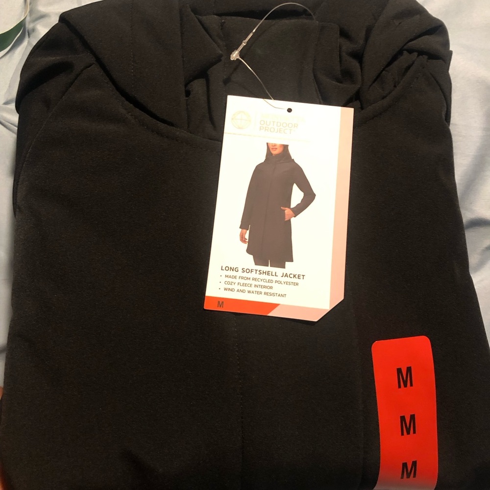 Mondetta Ladies Long Softshell Jacket ~nwt - Picture 3 of 10
